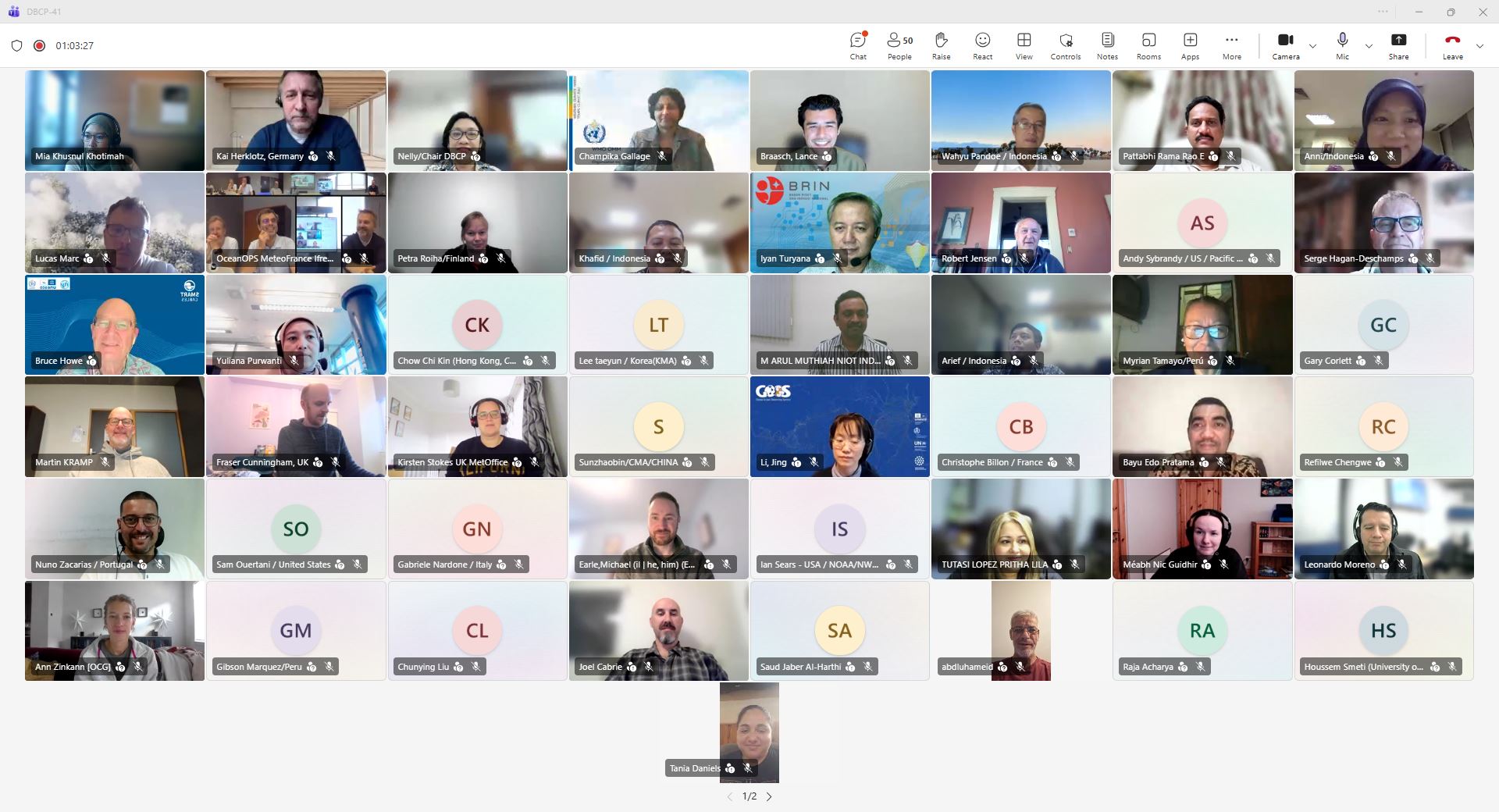 Participants of the session